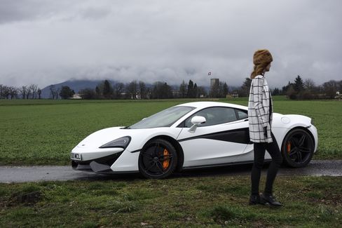 A quick break after cruising country roads around Geneva.