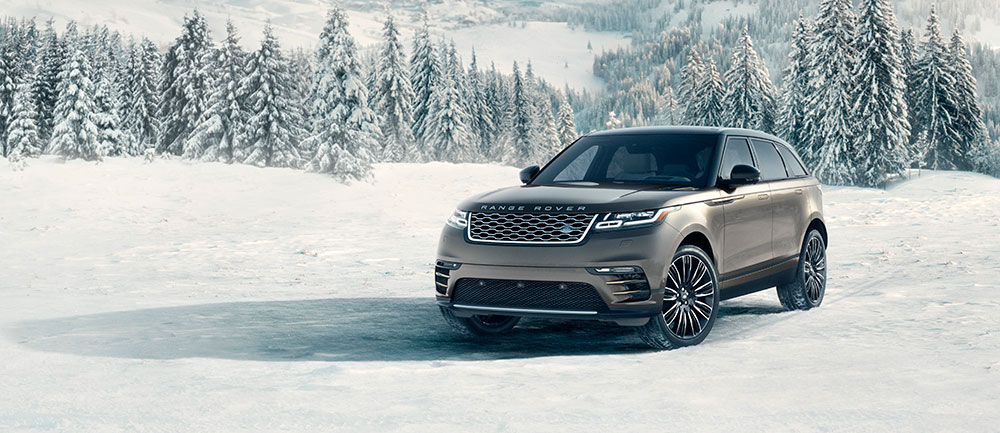 2020-Land-Rover-Range-Rover-Velar-front-driver-side-view-snow
