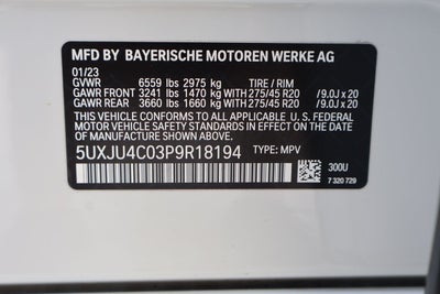 2023 BMW X5 M50i