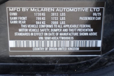 2026 McLaren 750S Spider