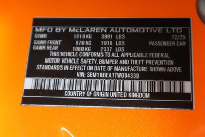 2026 McLaren Artura Base