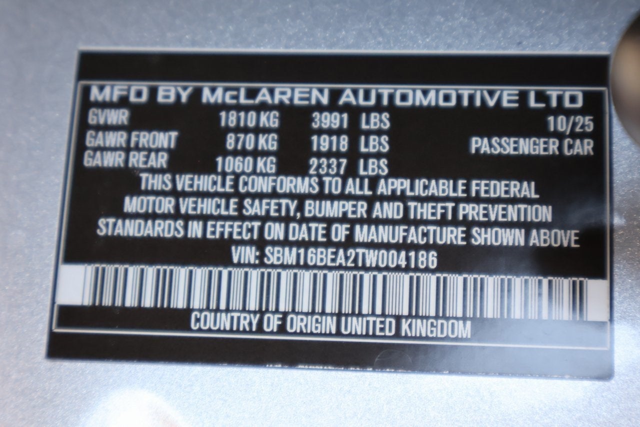 2026 McLaren Artura Base