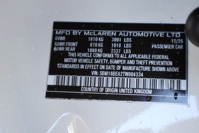 2026 McLaren Artura Base