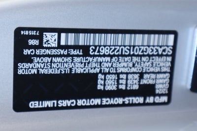 2025 Rolls-Royce Ghost Black Badge