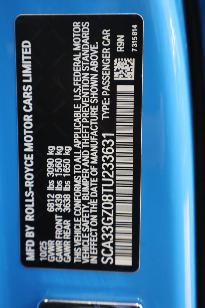 2026 Rolls-Royce Ghost Black Badge