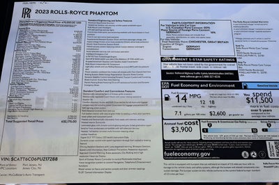 2023 Rolls-Royce Phantom Base