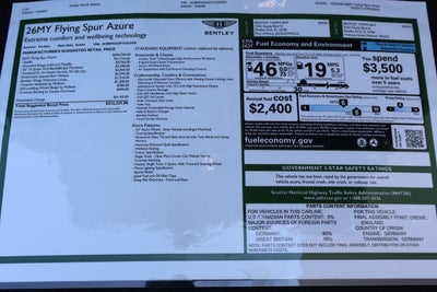 2026 Bentley Azure Base