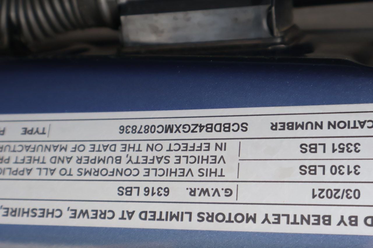 2021 Bentley Continental GT W12