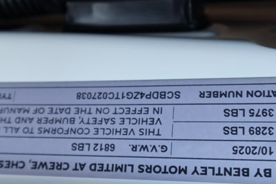 2026 Bentley Azure Base