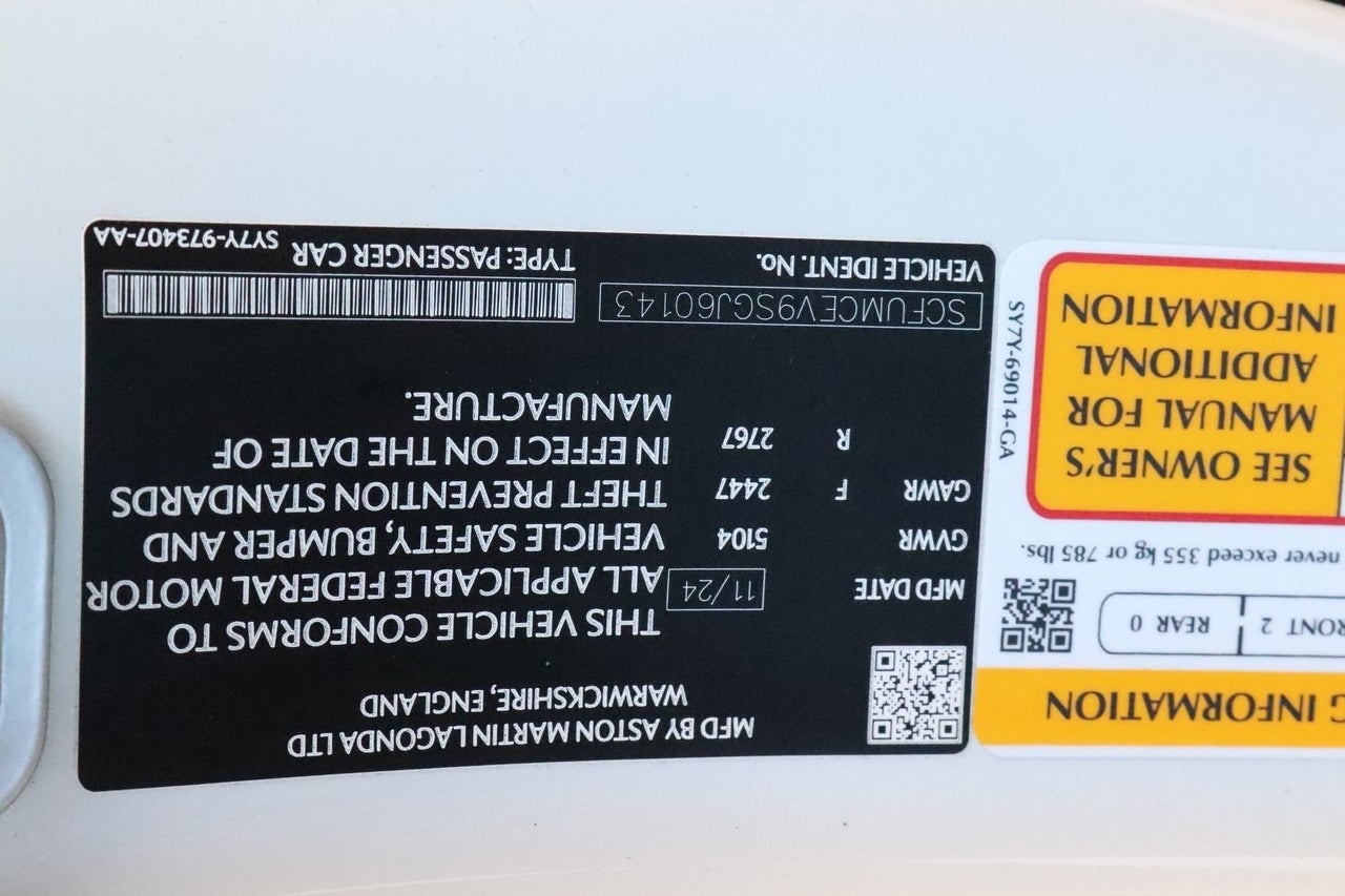 2025 Aston Martin Vanquish V12