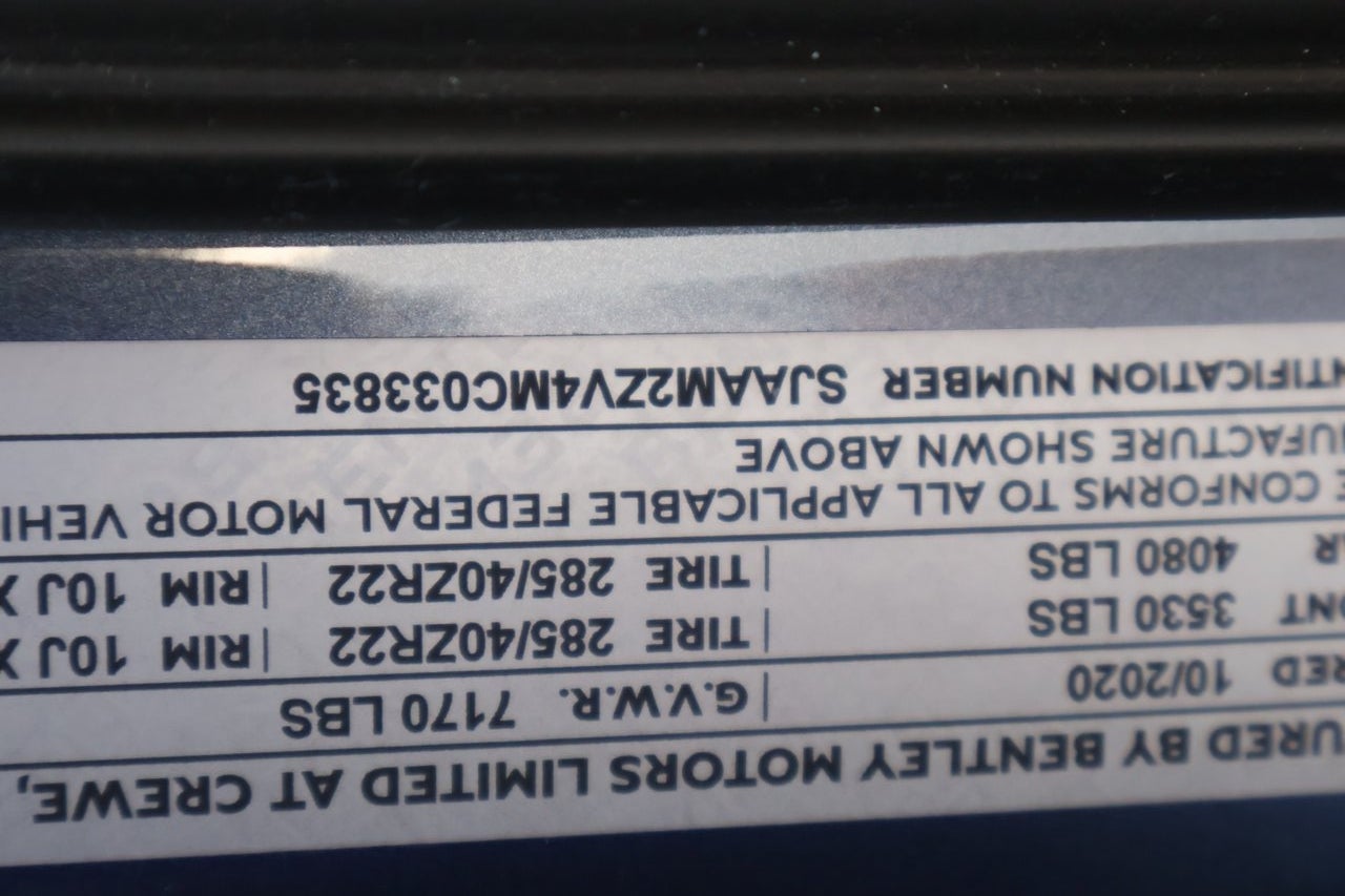 2021 Bentley Bentayga V8