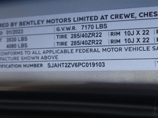 2023 Bentley Bentayga EWB Azure in Clearwater, FL - Dimmitt Automotive Group