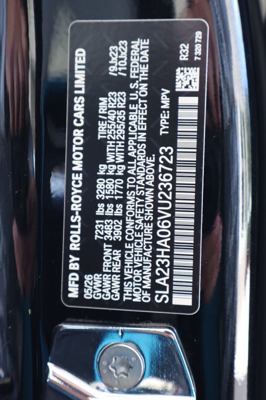 2027 Rolls-Royce Cullinan Sport Utility