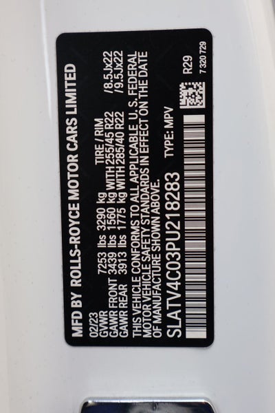 2023 Rolls-Royce Cullinan Base