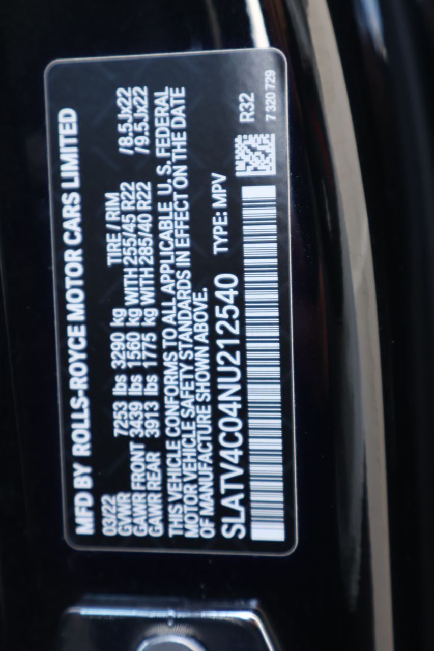 2022 Rolls-Royce Cullinan Base