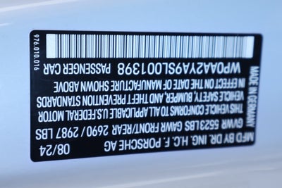 2025 Porsche Panamera Base