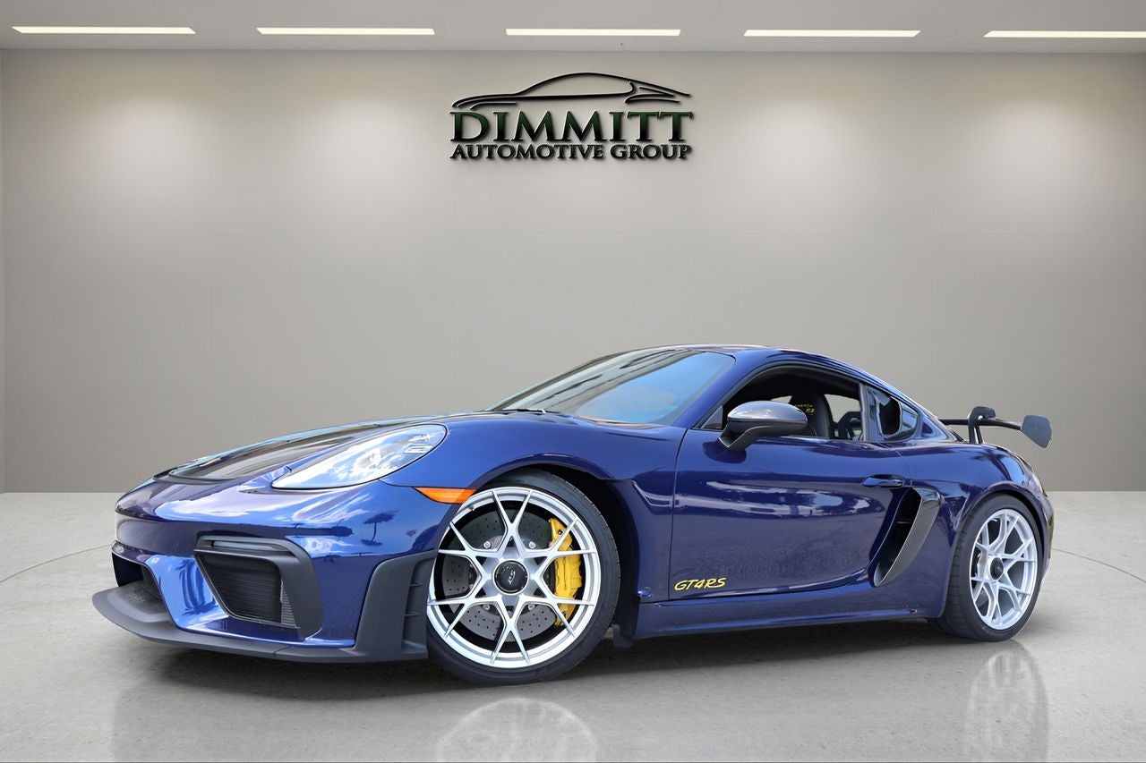 2024 Porsche 718 Cayman GT4 RS