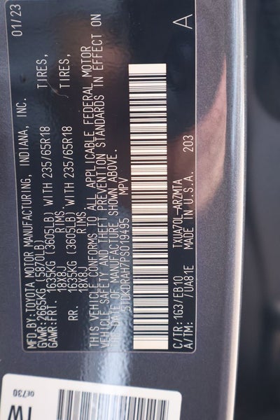 2023 Toyota Highlander XLE