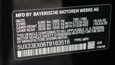 2026 BMW X6 xDrive40i