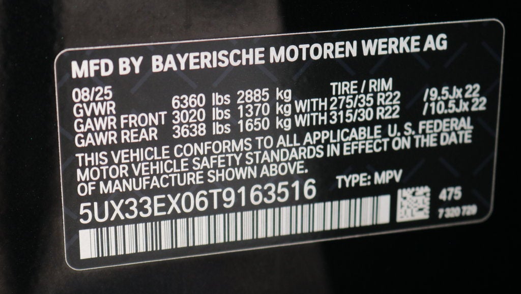 2026 BMW X6 xDrive40i