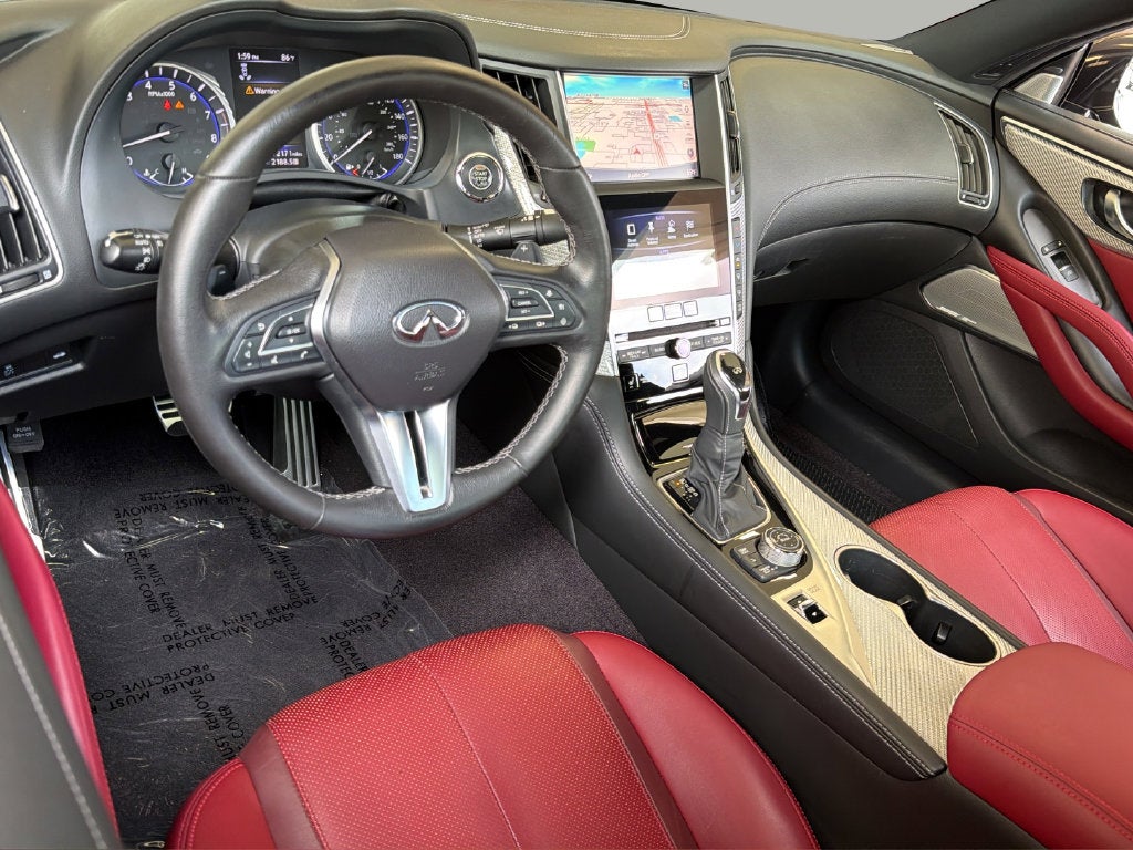 2018 INFINITI Q60 Red Sport 400