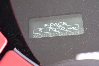 2026 Jaguar F-PACE P250 R-Dynamic S