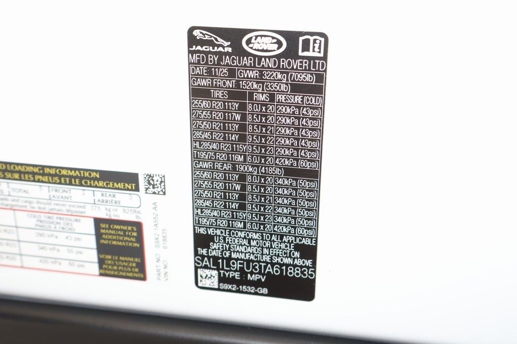 2026 Land Rover Range Rover Sport Dynamic SE