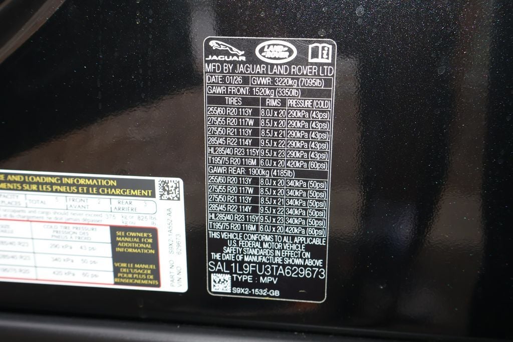 2026 Land Rover Range Rover Sport Dynamic SE