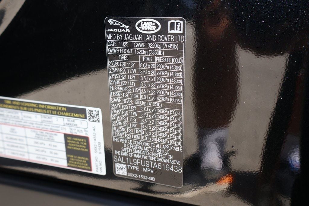 2026 Land Rover Range Rover Sport Dynamic SE