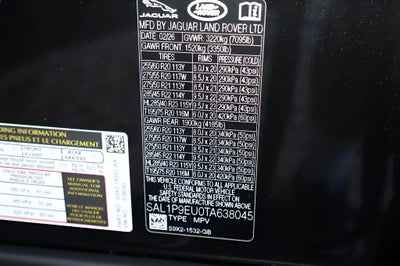 2026 Land Rover Range Rover Sport SE
