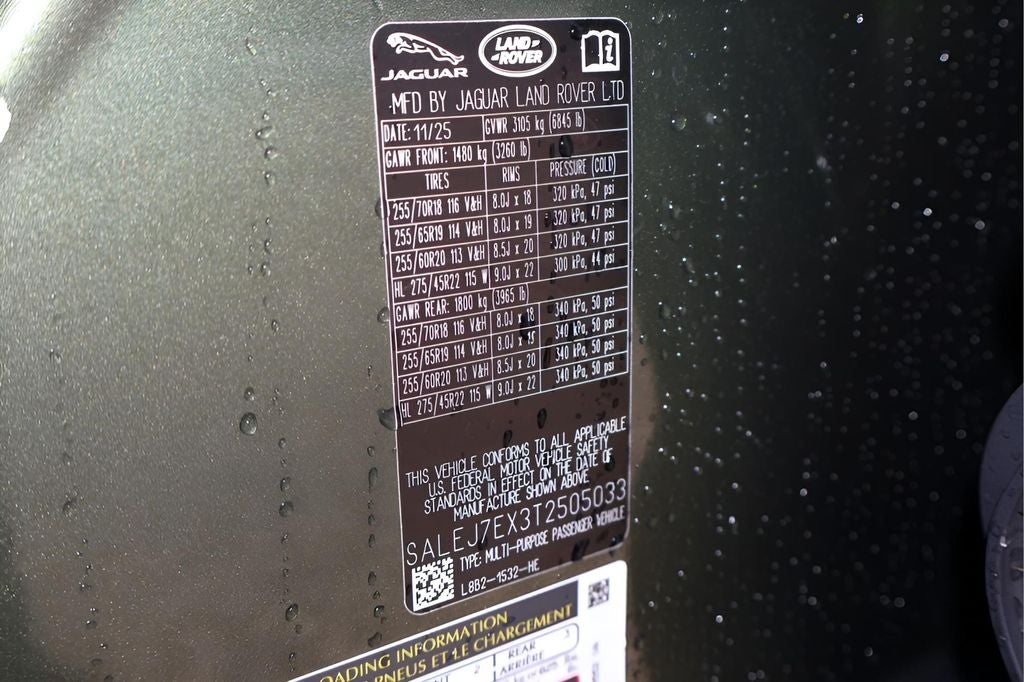 2026 Land Rover Defender 110 S