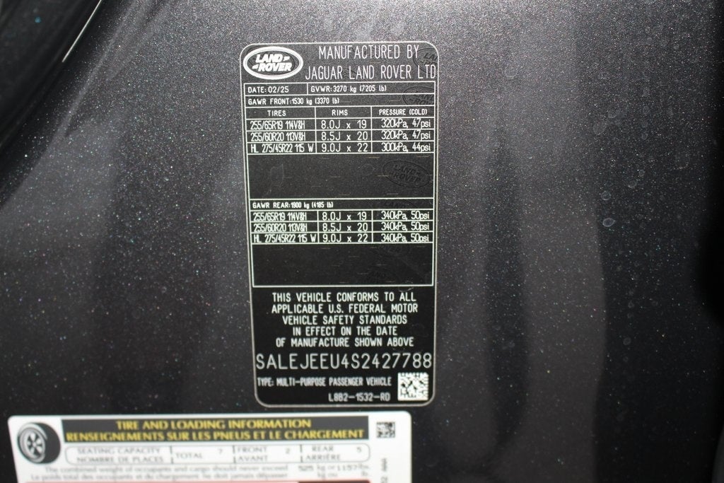 2025 Land Rover Defender 110 S