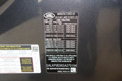 2025 Land Rover Range Rover SE