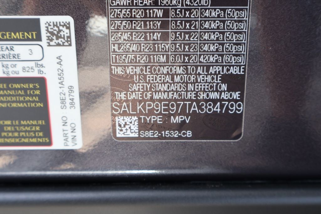 2026 Land Rover Range Rover SE