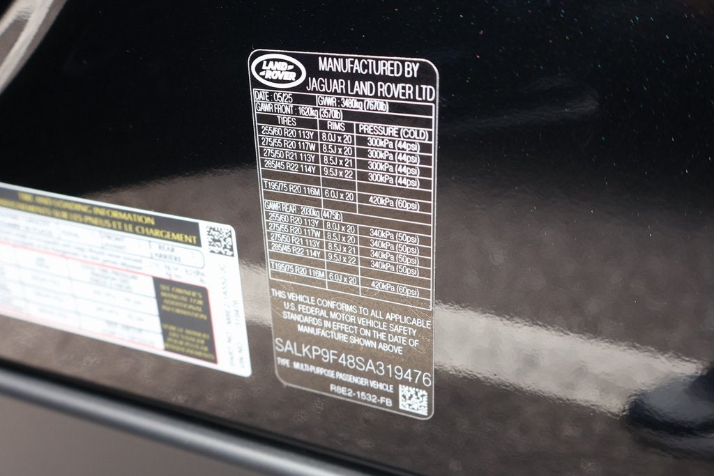 2025 Land Rover Range Rover Plug-In Hybrid SE