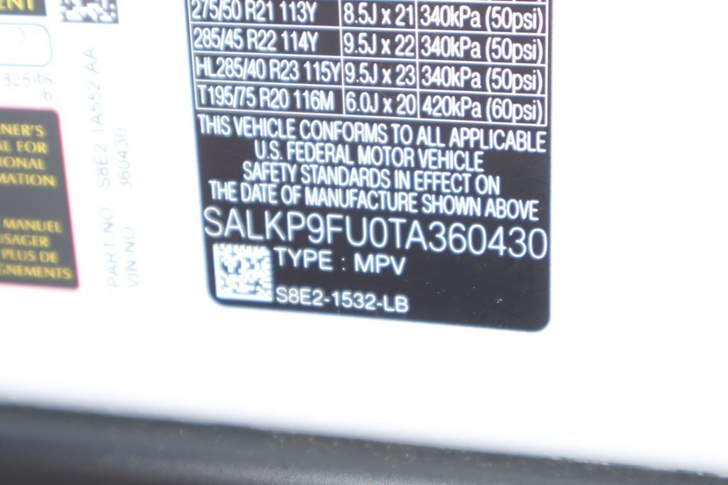 2026 Land Rover Range Rover SE