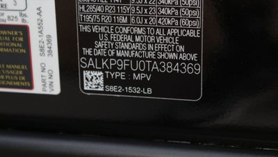 2026 Land Rover Range Rover SE