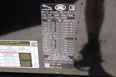 2026 Land Rover Range Rover SE