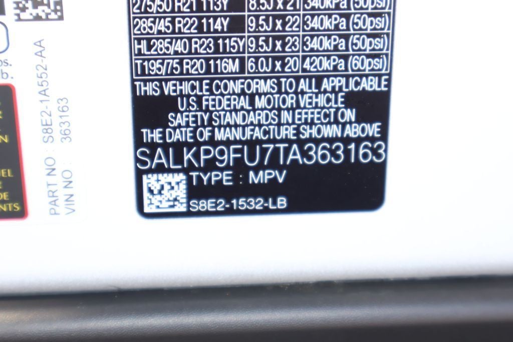 2026 Land Rover Range Rover SE