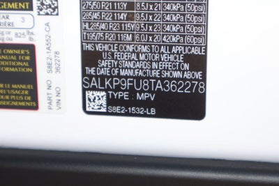 2026 Land Rover Range Rover SE