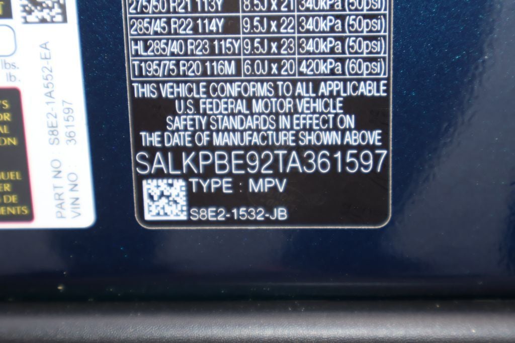 2026 Land Rover Range Rover SE LWB