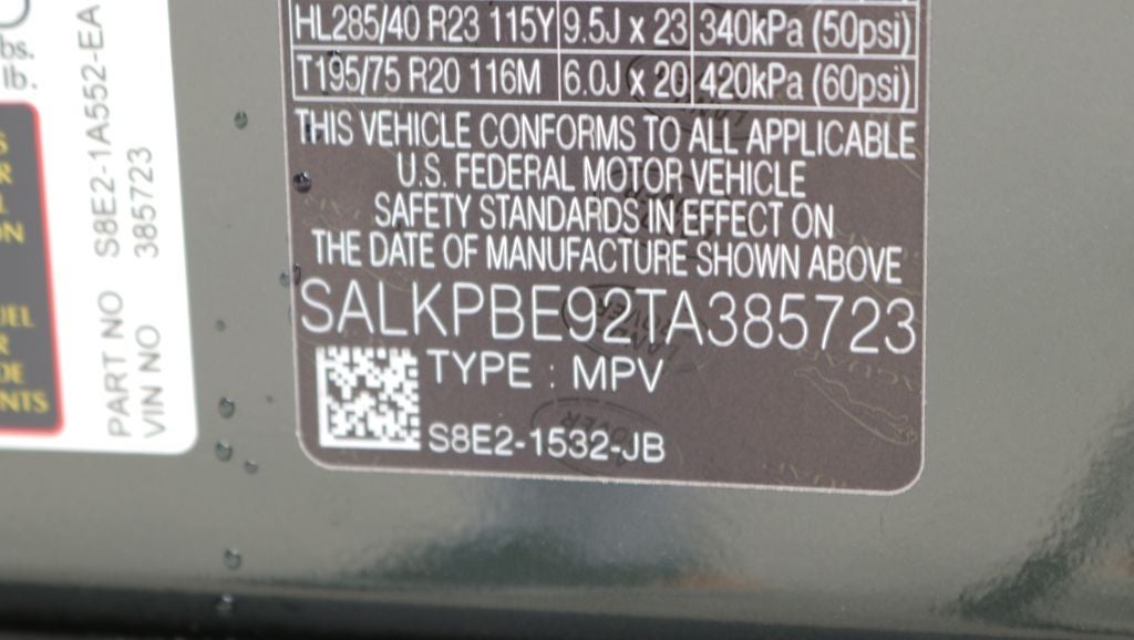 2026 Land Rover Range Rover SE LWB