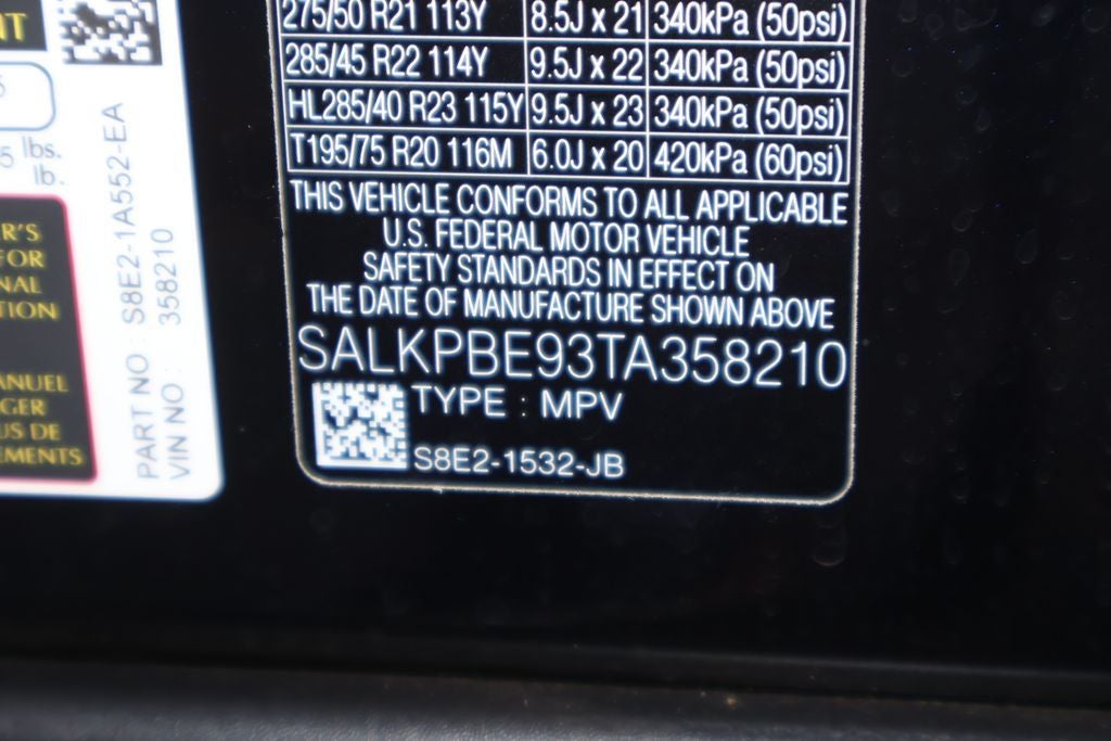 2026 Land Rover Range Rover SE LWB