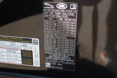 2026 Land Rover Range Rover SE LWB