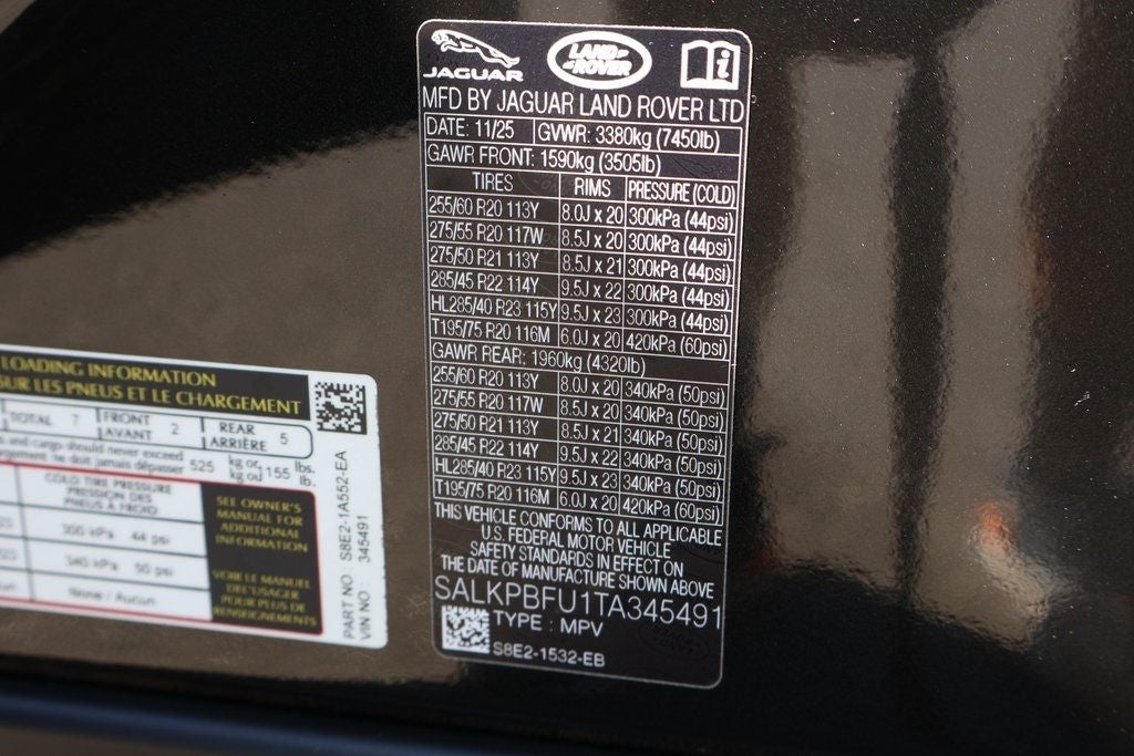 2026 Land Rover Range Rover SE LWB