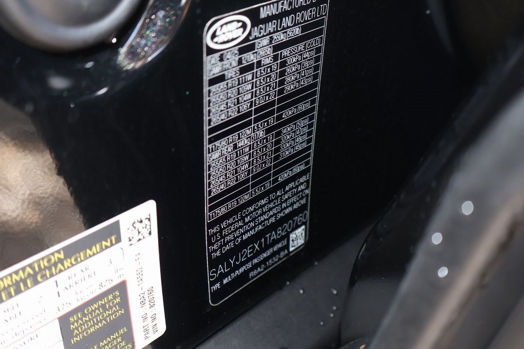 2026 Land Rover Range Rover Velar S