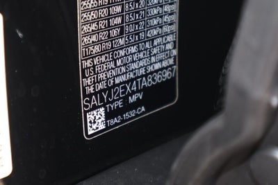 2026 Land Rover Range Rover Velar S