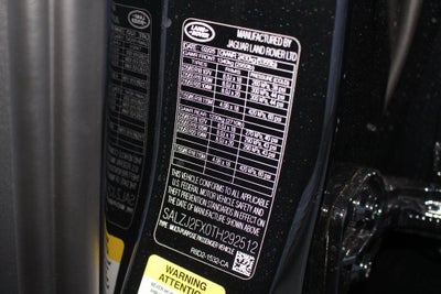 2026 Land Rover Range Rover Evoque S