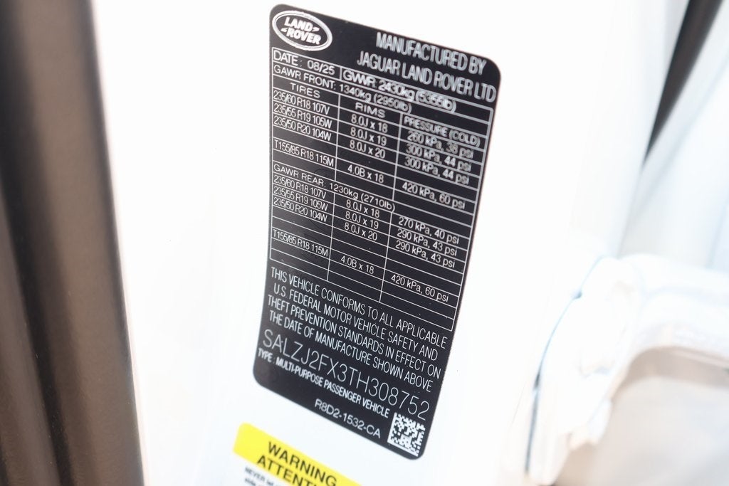 2026 Land Rover Range Rover Evoque S