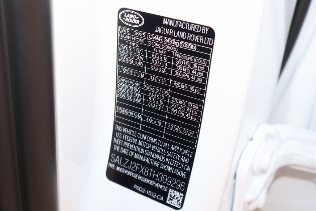 2026 Land Rover Range Rover Evoque S